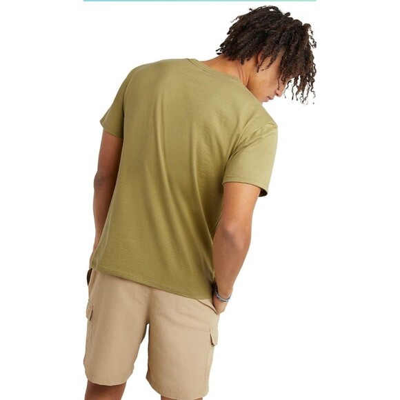 NWT Men's Champion Classic T-Shirt Westwood Olive Earth C Logo, Medium - Picture 2 of 8